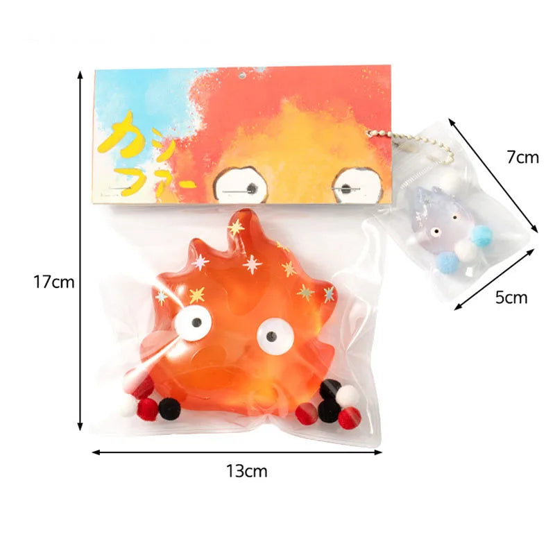 Flame Squeeze Toy Dumpster Stress Relief Toys Dumpster Anxiety Relief Gift TPR Stress Toys for Adults  Kids