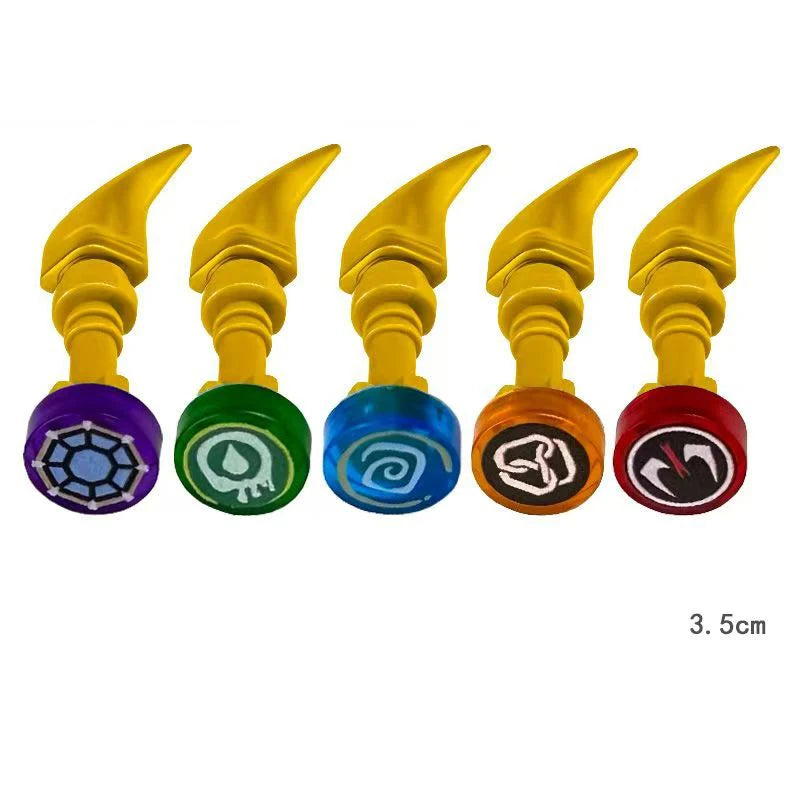 Elemental Building Blocks Assemble Bricks Mini Action Toy Parts Initial Generation Movies Dolls Gifts For Children