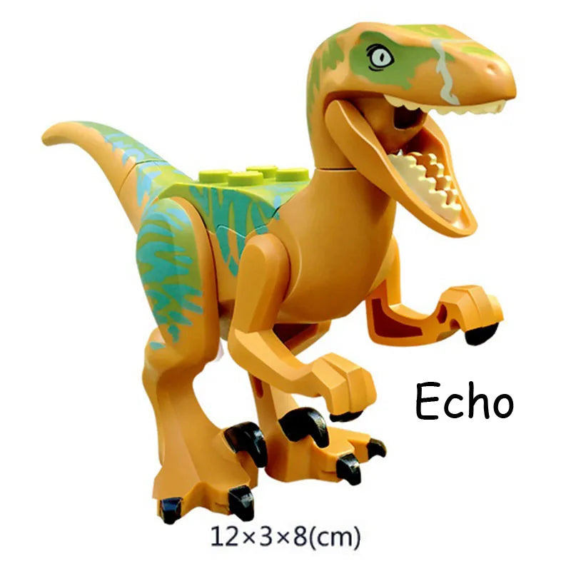 Jurassic Dinosaur World Park Indominus Rex Gyrosphere Escape Ball Owen Blue Model Building Blocks Enlighten Toys For Children