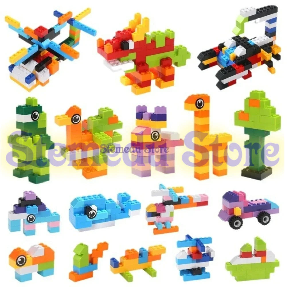 125/250g Building Blocks Bulk Lot Pack Sorted By Color Bricks Block Plate Toys Small Particles Bulk Compatible Legoeds