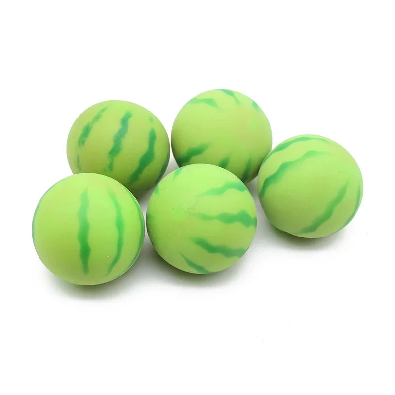 New Artificial Fruit Watermelon Squeeze Toys Slow Rebound Red Vent Ball Kids Adult Decompression Toy