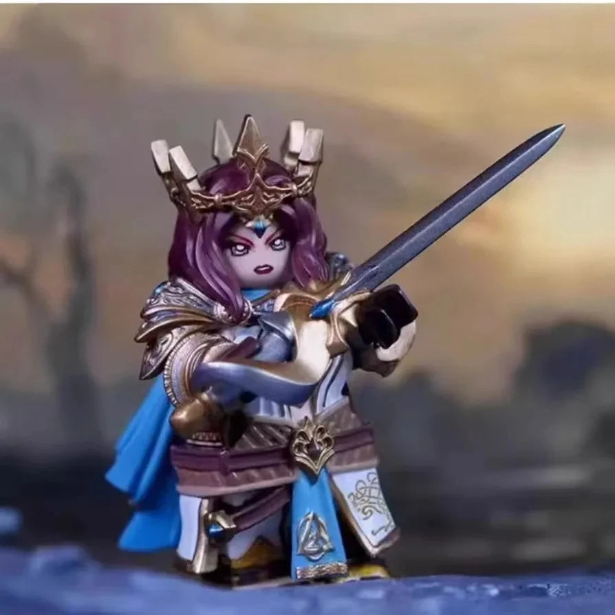 Medieval Round Table Knights Assemble Compatible Bricks Berserk Guts Puzzle Action Figures Model Building Blocks Doll Toy Gifts