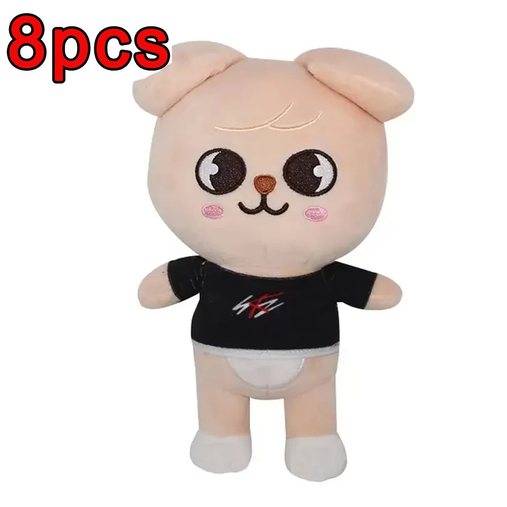 32style 23cm Plush Toy Kawaii Skzoo Stray Plush Cartoon Stuffed Animal Doll Kawaii Companion Toys Room Decor Children Gift