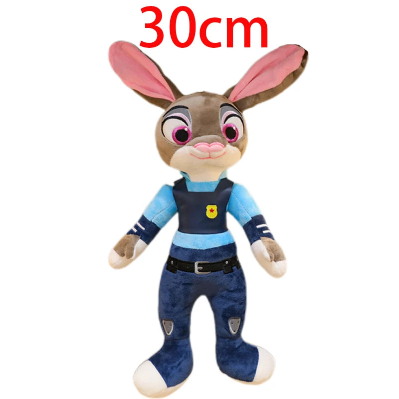 30Cm40Cm Kawaii Disney Zootopia Nick Wilde Judy Hopps Plush Doll Toy Anime New Sofa Room Decoration Children's Birthday Gift