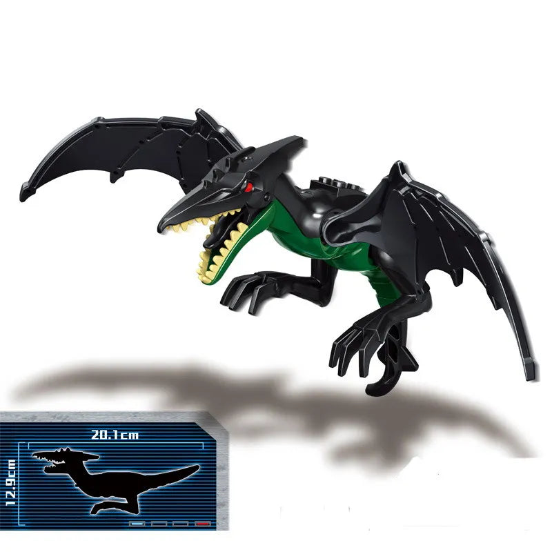 Jurassic Dinosaur World Park Indominus Rex Gyrosphere Escape Ball Owen Blue Model Building Blocks Enlighten Toys For Children