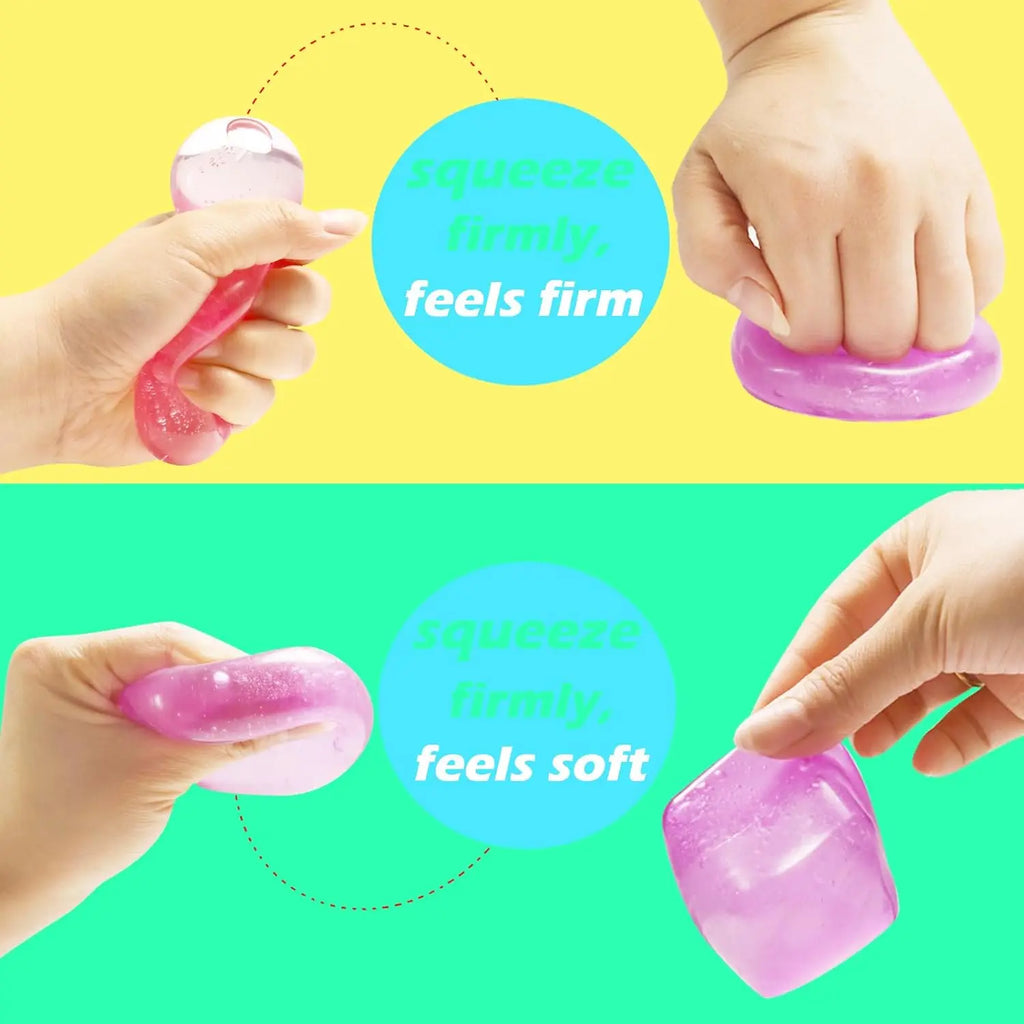 High Density Gel Ice Cube Square Decompression Vent Toy Squishy Stress Ball Squeeze Toys Stress Relief Sensory Toy squeeze toys