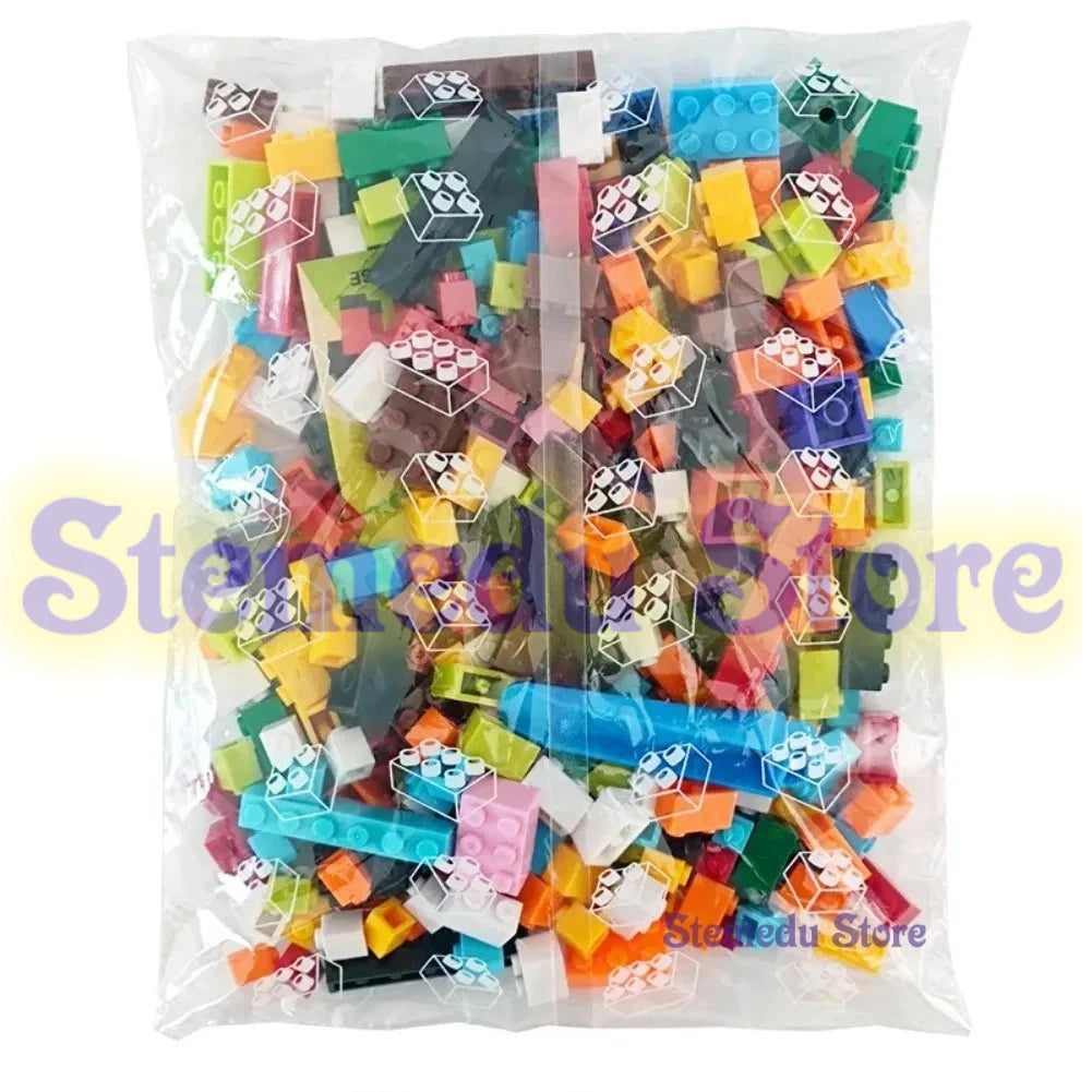 125/250g Building Blocks Bulk Lot Pack Sorted By Color Bricks Block Plate Toys Small Particles Bulk Compatible Legoeds