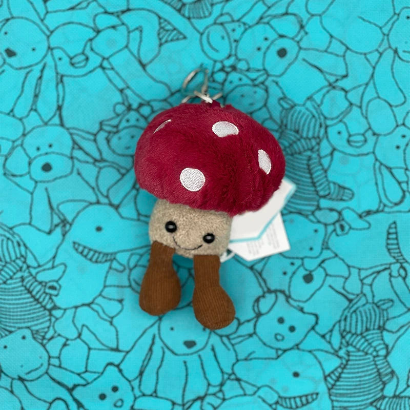 Marshmallow Plush Toy, Small Cherry Charm, Little Turtle Plush Toy, Croissant, Little Penguin JC Bag Charm