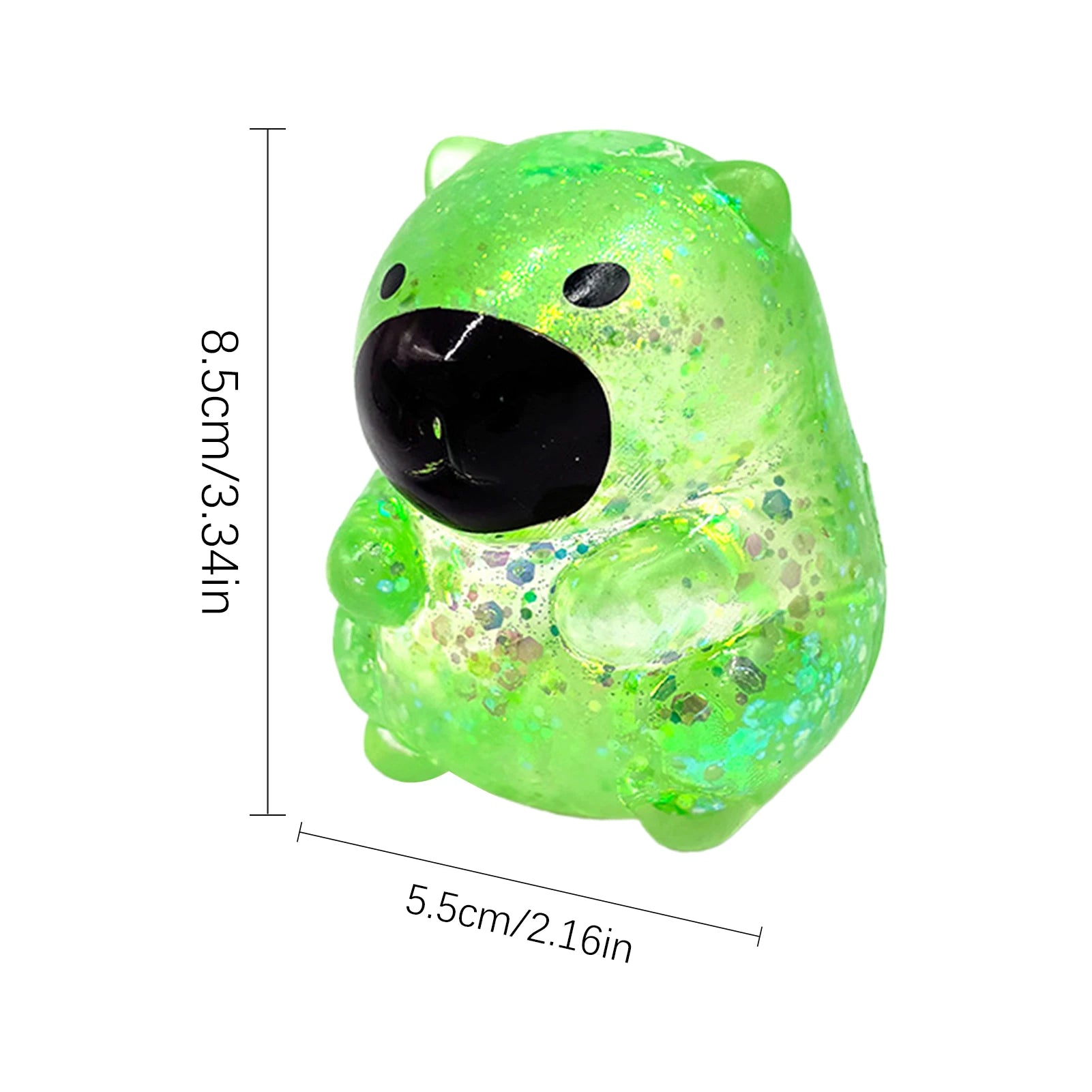 Maltose Cube Stress Squeeze Toy D ecompression Small Ice Cubes Anti Stress Slow Rebound Polar Light Colorful Squeeze TPR Block