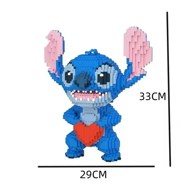 33CM Disney Stitch Blocks - The Best DIY Construction Toy for Kids and Adults Who Love A Challenge DIY Puzzle Building Blocks