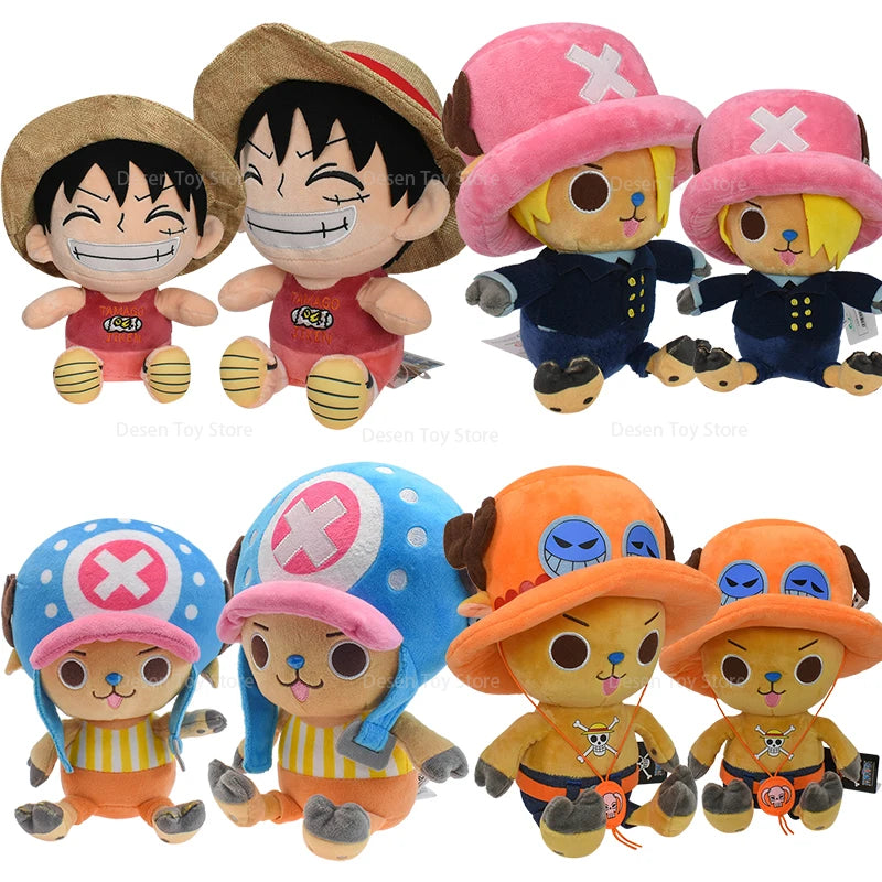 9 Styles Big Size One Piece Chopper Plush Anime Stuffed Doll Kawaii Lovely Soft Plush Toys Pillow Gift Birthday 20-30cm