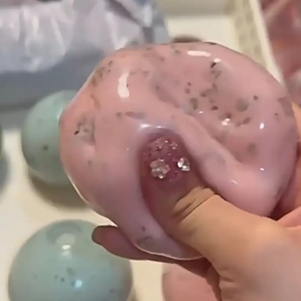 Trick Gift Butter Feel Squeeze Toy Shapeable Fidget Pinch Toy Realistic Fresh Handmade Ball Toy Children Birthday Gift