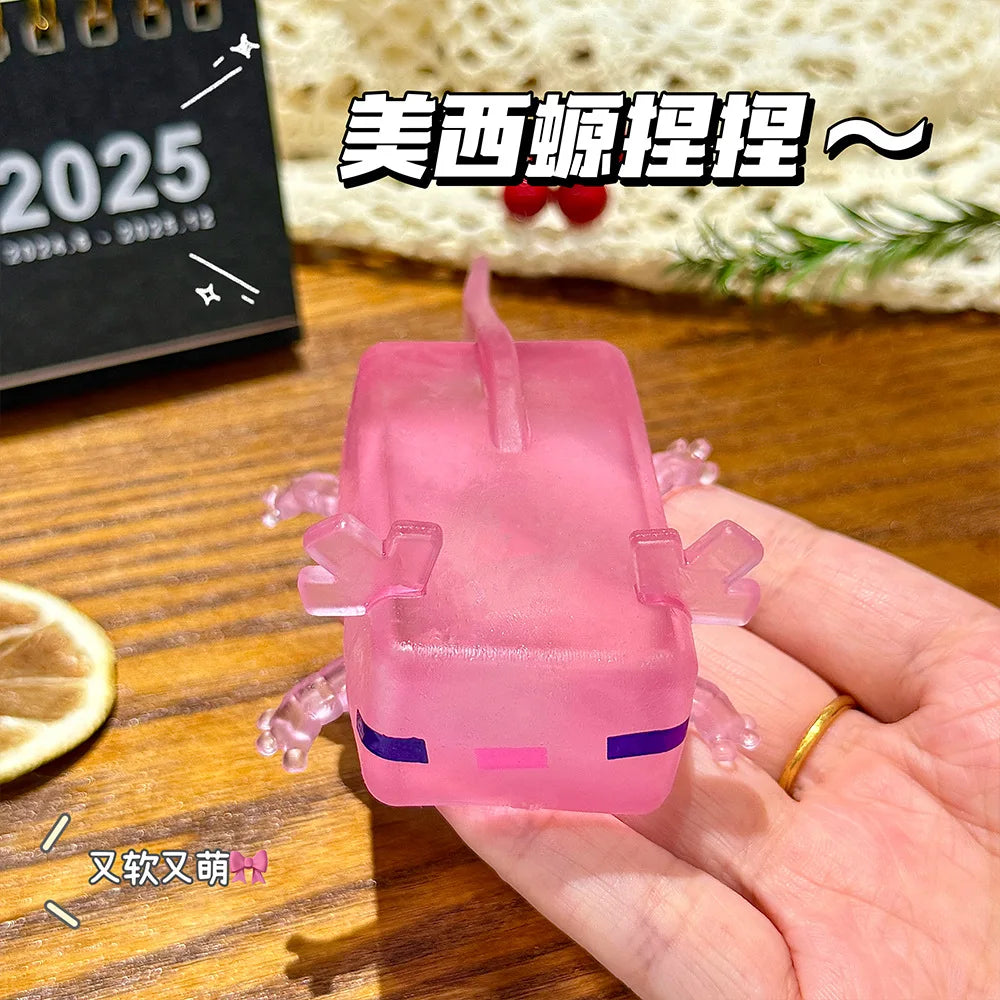Game Axolotl Squeeze Toys Relieve Stress And Release Emotions Fidget Sensory Squeeze Toys  Increase Entertainment  Festiva