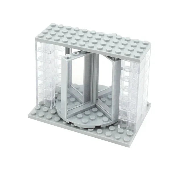 MOC City Friends House Parts Fence Stairs Ladder Gate Building Blocks Door Window Figures Garden Leduo DIY Accessories Bricks