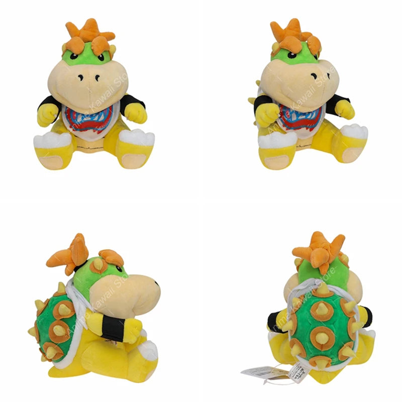 Super Mario Plush Toys Wonder Bowser Jr Meowser Lemmy Iggy Bowser Anime Stuffed Cartoon Peluche Dolls Kids Gifts