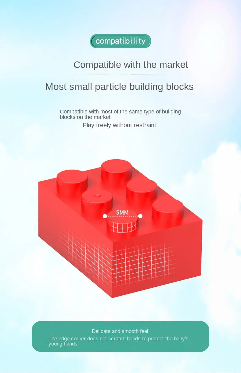 125/250g Building Blocks Bulk Lot Pack Sorted By Color Bricks Block Plate Toys Small Particles Bulk Compatible Legoeds