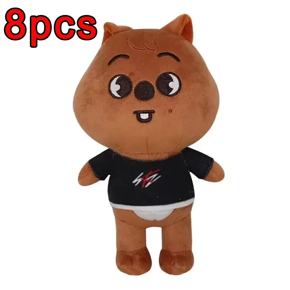 32style 23cm Plush Toy Kawaii Skzoo Stray Plush Cartoon Stuffed Animal Doll Kawaii Companion Toys Room Decor Children Gift