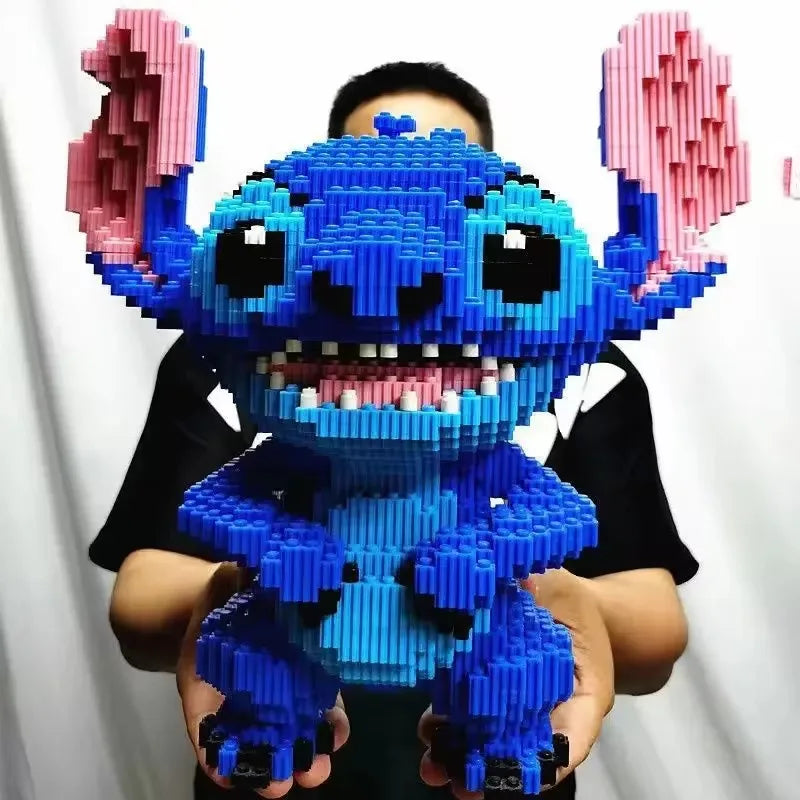33CM Disney Stitch Blocks - The Best DIY Construction Toy for Kids and Adults Who Love A Challenge DIY Puzzle Building Blocks