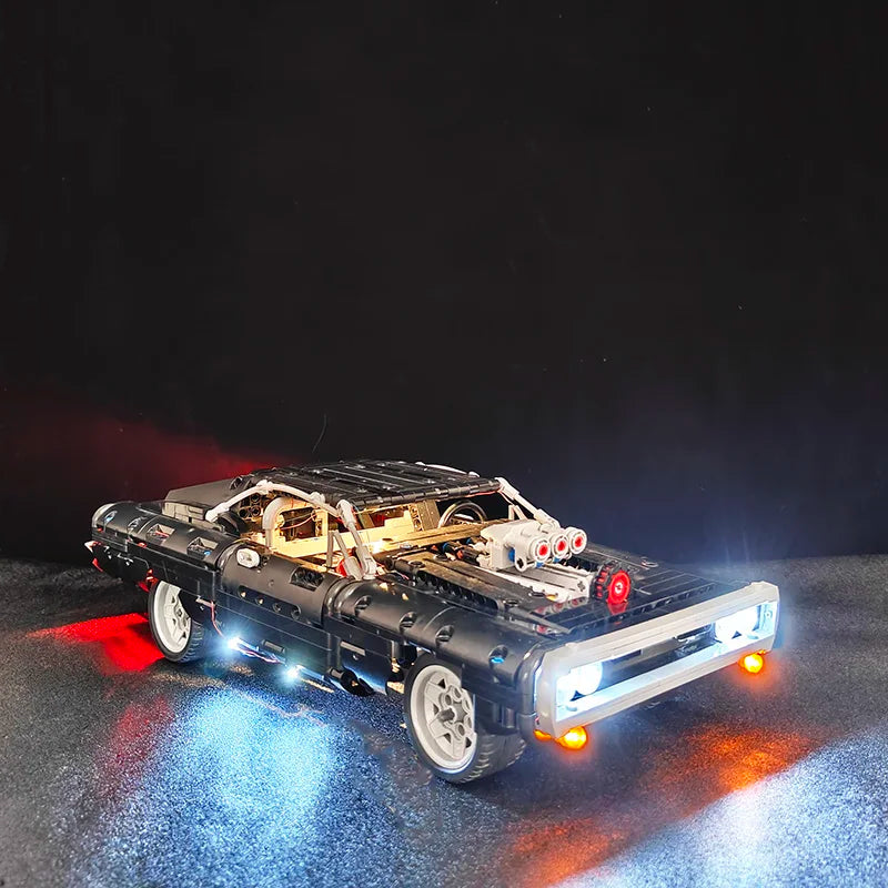 LED Building block lighting kit 42111 Dom's Dodge Charger (only light no model)