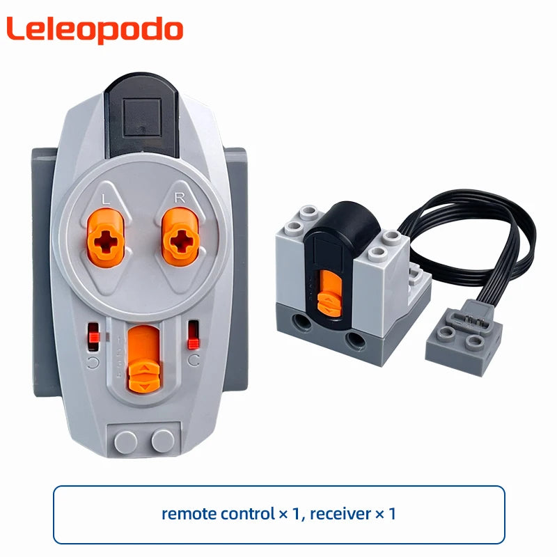 MOC Power Functions Enhanced Version M L XL Servo Red Motor Technical Part Building Block Toy Accessories Compatible with Brand