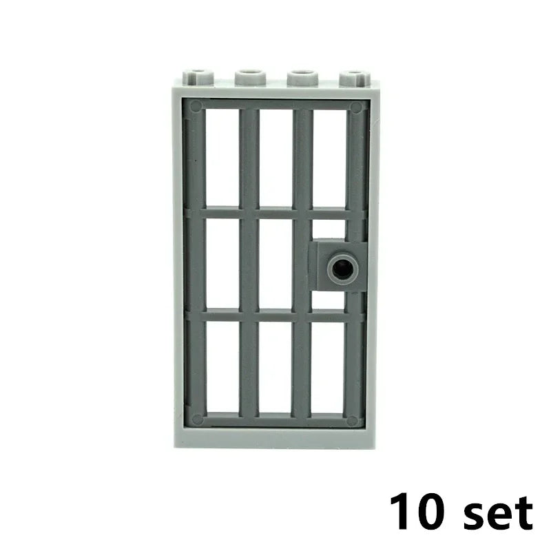 MOC City Friends House Parts Fence Stairs Ladder Gate Building Blocks Door Window Figures Garden Leduo DIY Accessories Bricks