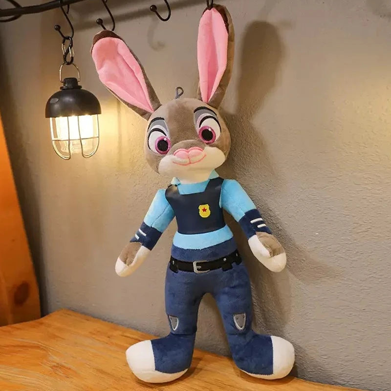 30Cm40Cm Kawaii Disney Zootopia Nick Wilde Judy Hopps Plush Doll Toy Anime New Sofa Room Decoration Children's Birthday Gift