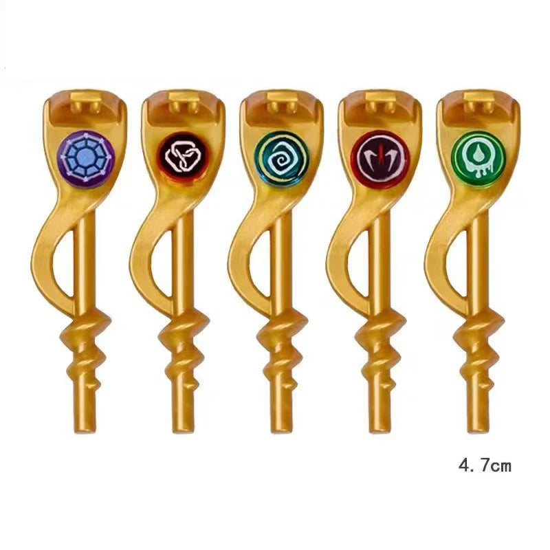 Elemental Building Blocks Assemble Bricks Mini Action Toy Parts Initial Generation Movies Dolls Gifts For Children