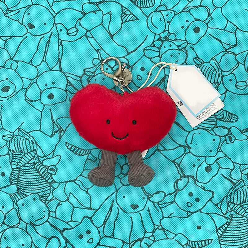 Marshmallow Plush Toy, Small Cherry Charm, Little Turtle Plush Toy, Croissant, Little Penguin JC Bag Charm