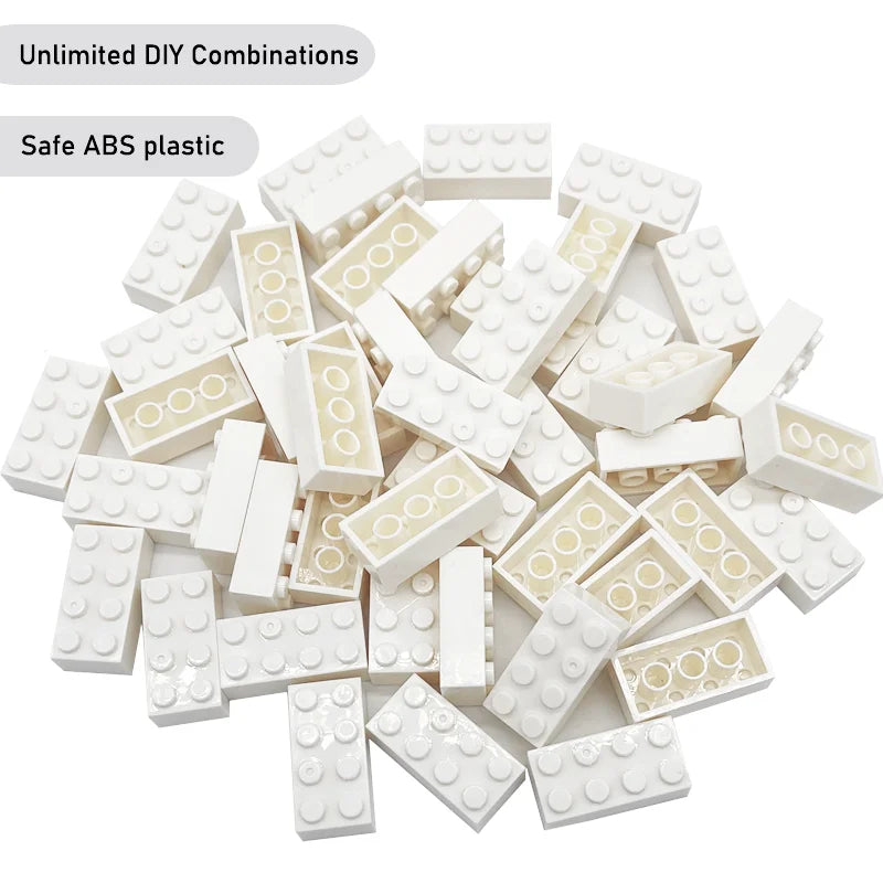2x4 Building Blocks DIY Classic Creative Toys Compatible with Major Brand 3001 Bulk Bricks MOC Play Set Kids Gift 100-300 Pieces