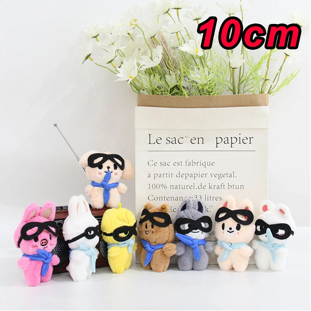 70style 10/20cm Skzoo Plush Toy Kawaii Skzoo Stray Wolf Plush Cartoon Stuffed Animal Doll Kawaii Companion Toys Children Gift