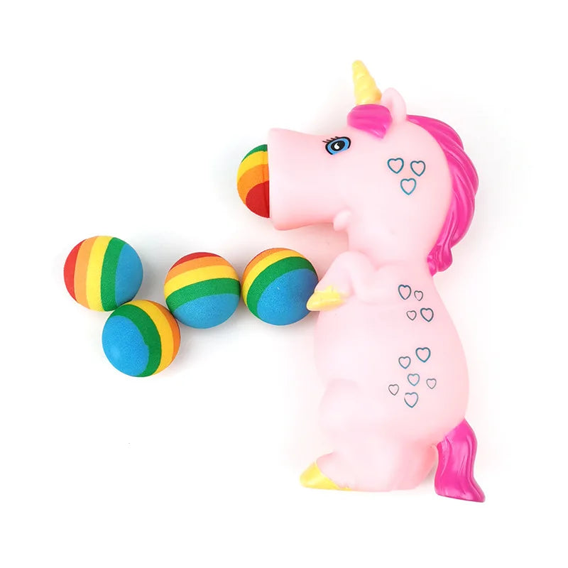 Funny Animal Squeeze Shoots Ball Cute Animal Out Foam Balls Kids Fidget Toys Weird Gadgets Autism Sensory Anti Stress Toys