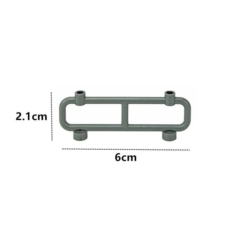 MOC City Friends House Parts Fence Stairs Ladder Gate Building Blocks Door Window Figures Garden Leduo DIY Accessories Bricks