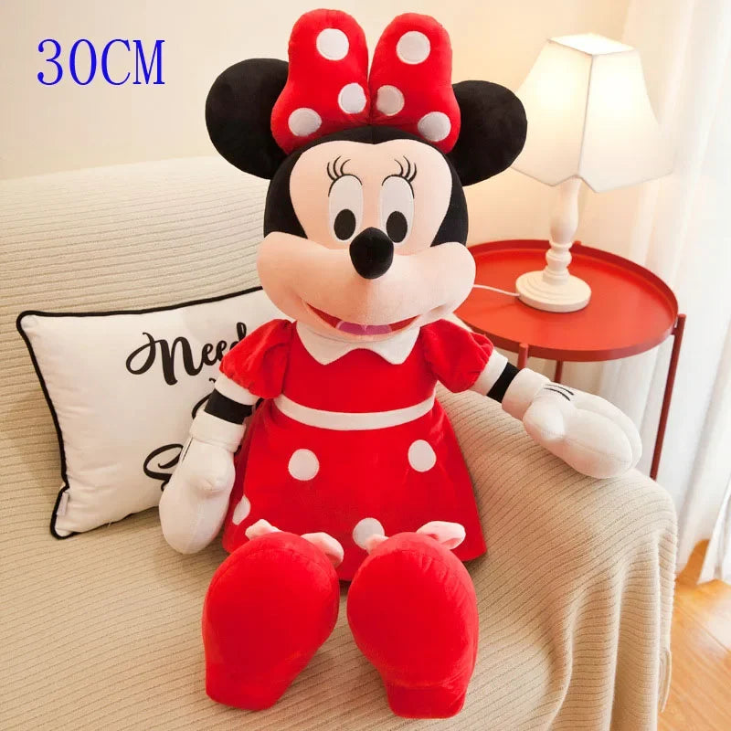 Disney Mickey Mouse Minnie Plush Dolls Animal Stuffed Toys Birthday gift Christmas Gift for Kids Cute Mickey Minnie Presents