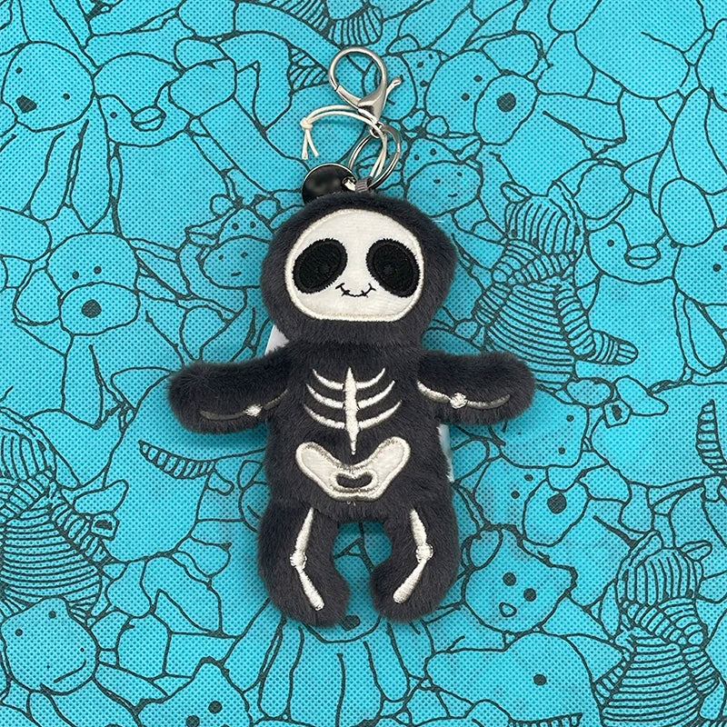 Marshmallow Plush Toy, Small Cherry Charm, Little Turtle Plush Toy, Croissant, Little Penguin JC Bag Charm