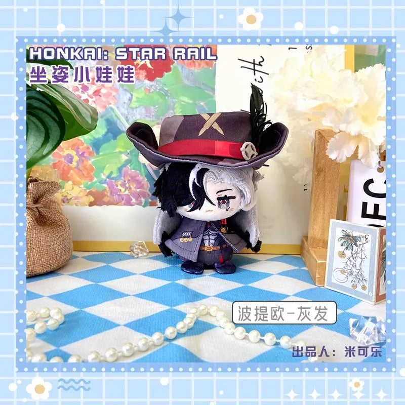 Honkai: Star Rail Plush dolls New Sunday Aventurine Boothill Himeko Pepper Fu Xuan Robin Hill tapirze Feixiao Kids Gifts Toys