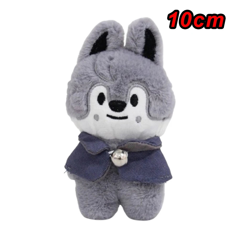 70style 10/20cm Skzoo Plush Toy Kawaii Skzoo Stray Wolf Plush Cartoon Stuffed Animal Doll Kawaii Companion Toys Children Gift