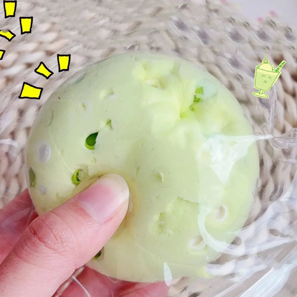 Trick Gift Butter Feel Squeeze Toy Shapeable Fidget Pinch Toy Realistic Fresh Handmade Ball Toy Children Birthday Gift