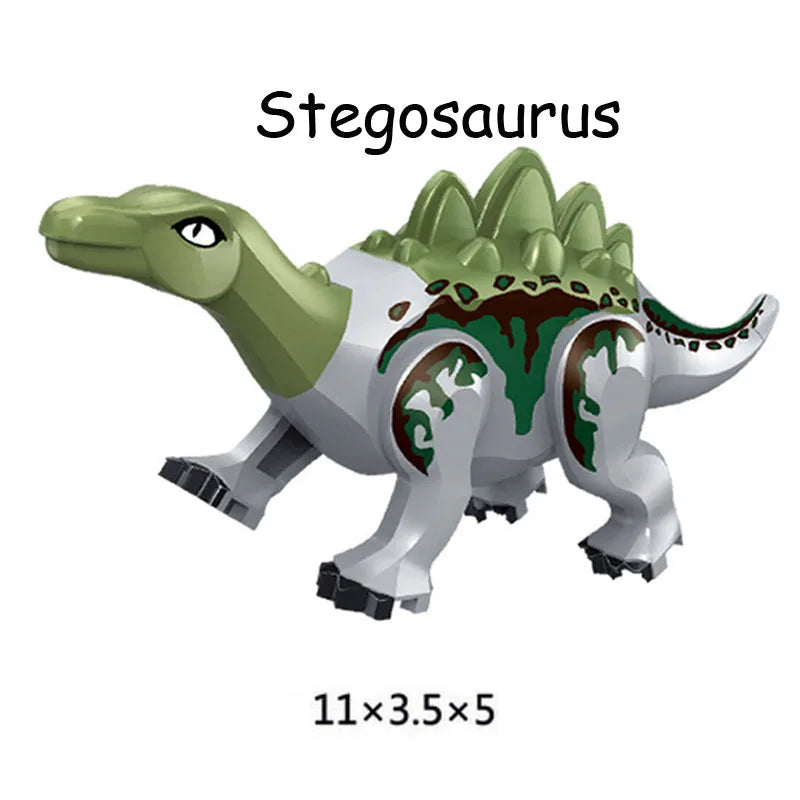 Jurassic Dinosaur World Park Indominus Rex Gyrosphere Escape Ball Owen Blue Model Building Blocks Enlighten Toys For Children