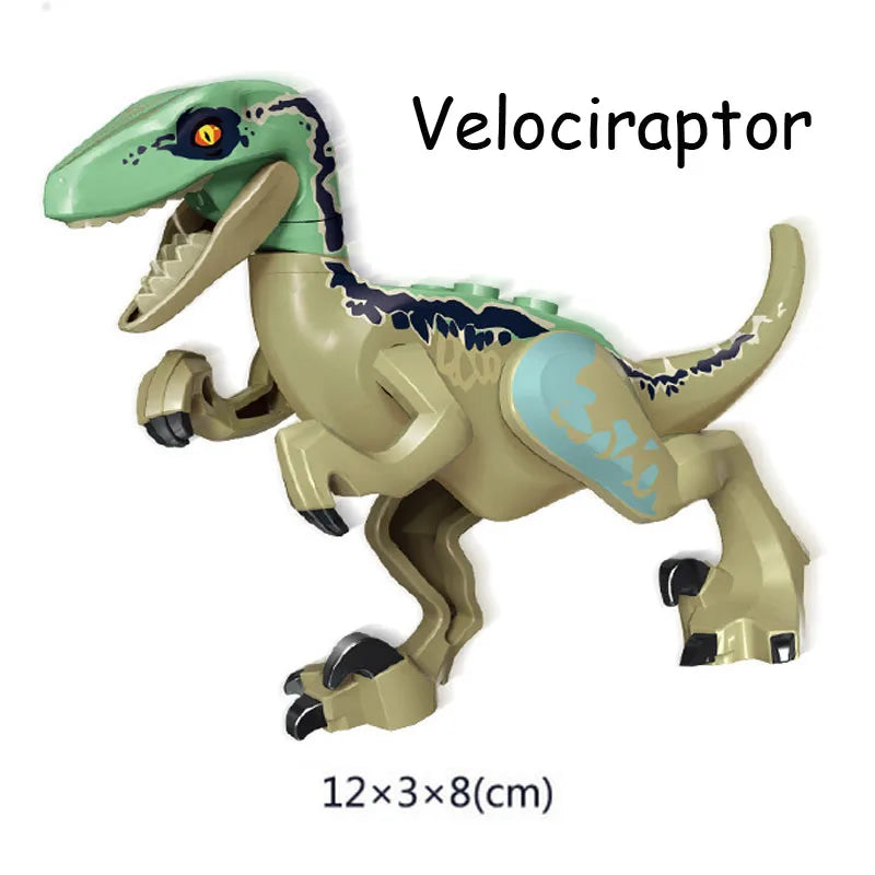 Jurassic Dinosaur World Park Indominus Rex Gyrosphere Escape Ball Owen Blue Model Building Blocks Enlighten Toys For Children