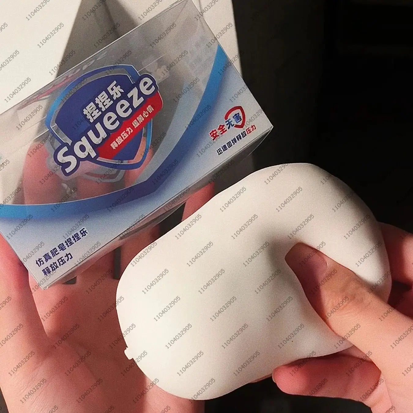 Soap Ball Squishy Soap Stress Ball Fidget Toy Crunchy Squeeze Ball Round Blocks Filled ASMR Anti Stress Toys for Kids & Adults