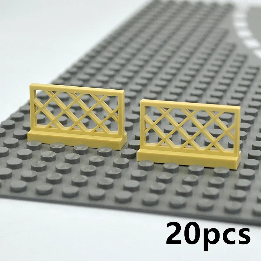 MOC City Friends House Parts Fence Stairs Ladder Gate Building Blocks Door Window Figures Garden Leduo DIY Accessories Bricks