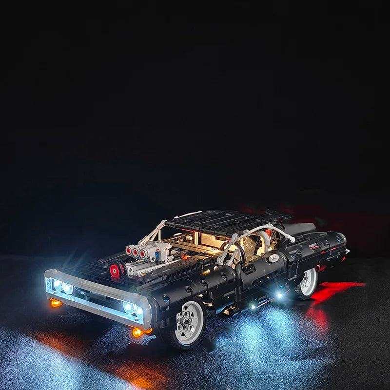LED Building block lighting kit 42111 Dom's Dodge Charger (only light no model)