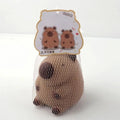 Capybara Slow Rebound  Squeeze Toy Kawaii Brown Squeeze Toys Cartoon Capybara Stress Relief Decompression Toys for Kid Best Gift