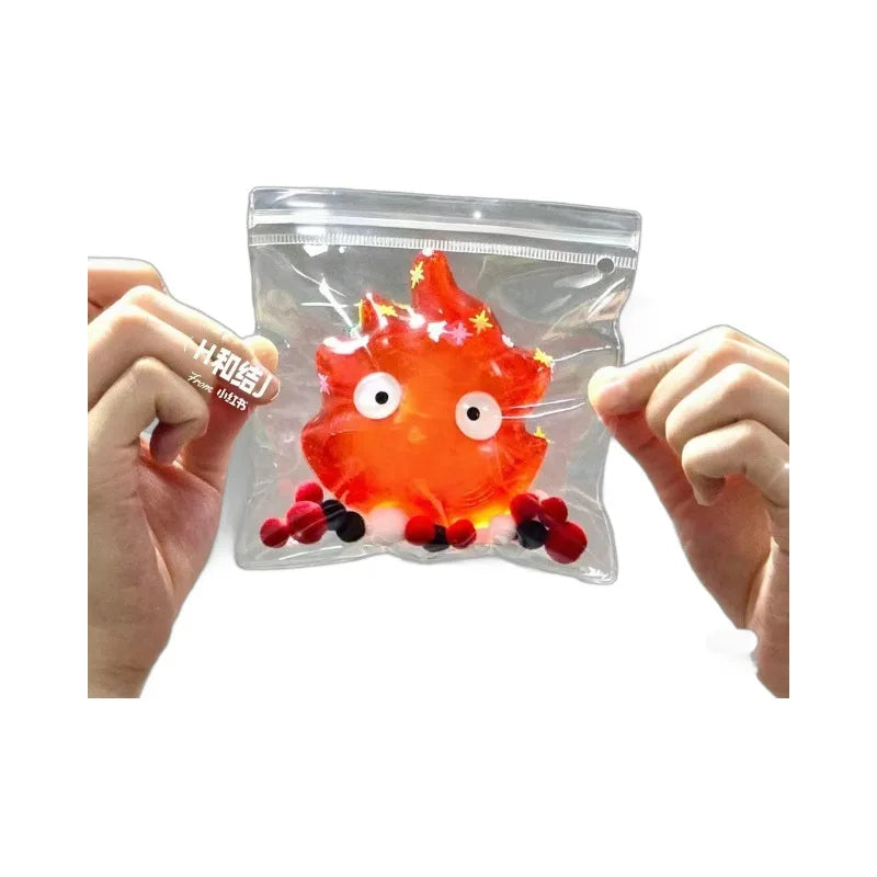 Flame Squeeze Toy Dumpster Stress Relief Toys Dumpster Anxiety Relief Gift TPR Stress Toys for Adults  Kids