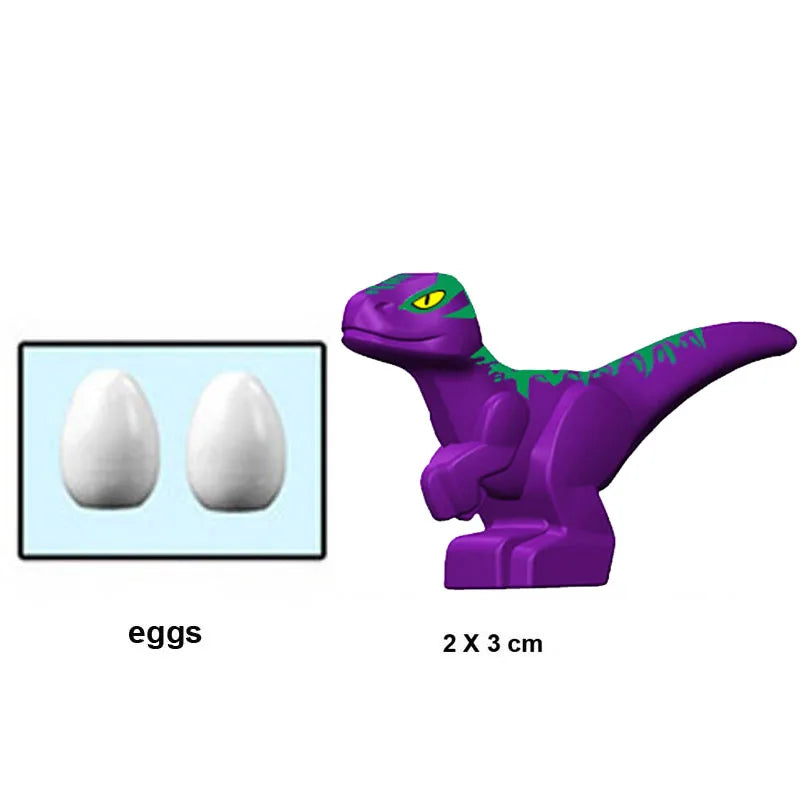 Jurassic Dinosaur World Park Indominus Rex Gyrosphere Escape Ball Owen Blue Model Building Blocks Enlighten Toys For Children