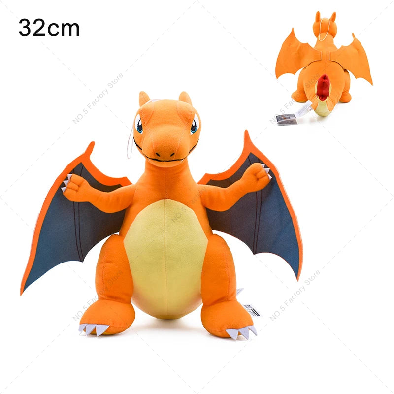 70 Styles Pokemon Plush Toys Kawaii Charizard Lucario Dragonair Rayquaza Gyarados Anime Soft Dolls Kids Birthday Christmas Gifts