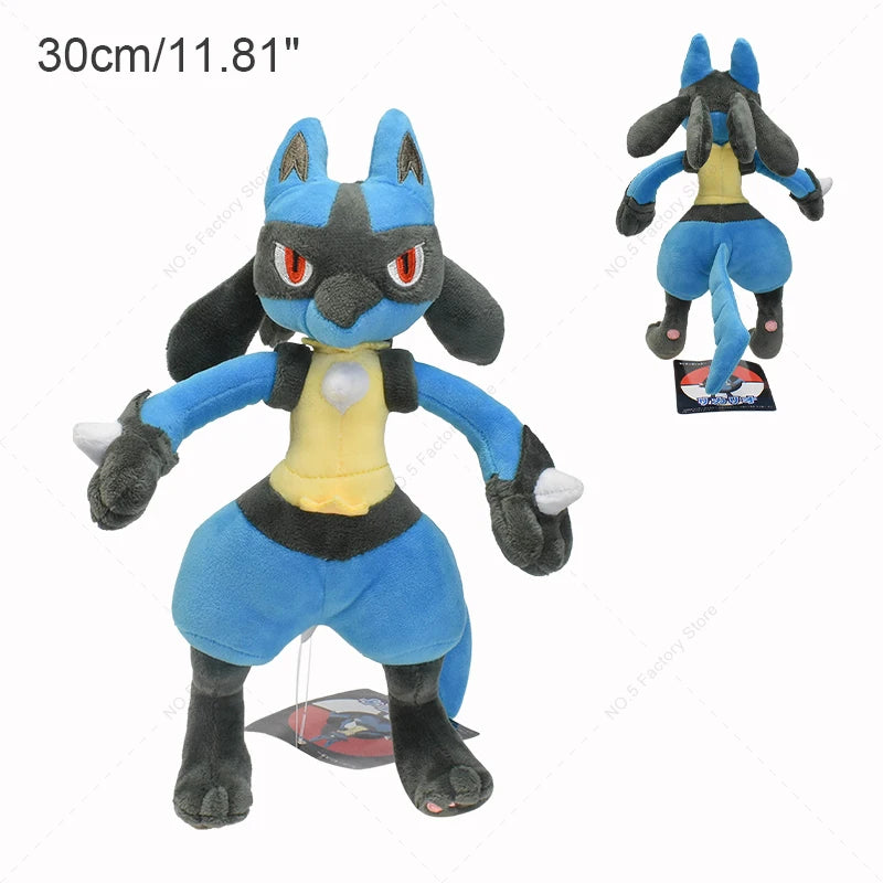 70 Styles Pokemon Plush Toys Kawaii Charizard Lucario Dragonair Rayquaza Gyarados Anime Soft Dolls Kids Birthday Christmas Gifts