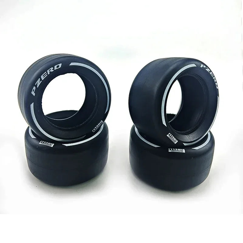 MOC F1 Car Printing tires 4410 81.6x44mm Compatible With 42207 42206 Model MOC Building Technology Accessories Blocks