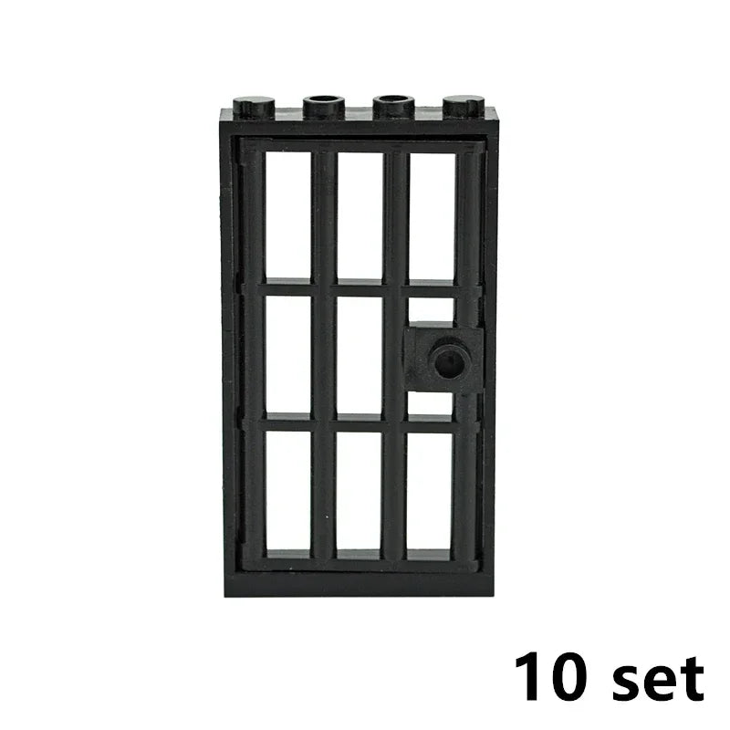 MOC City Friends House Parts Fence Stairs Ladder Gate Building Blocks Door Window Figures Garden Leduo DIY Accessories Bricks