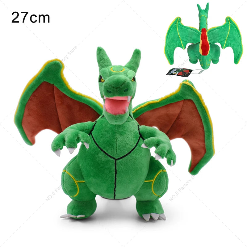 70 Styles Pokemon Plush Toys Kawaii Charizard Lucario Dragonair Rayquaza Gyarados Anime Soft Dolls Kids Birthday Christmas Gifts